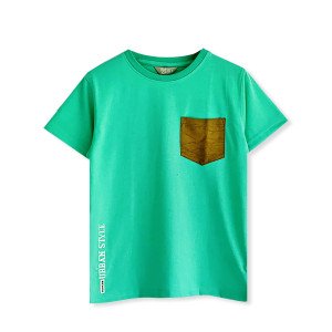 Pamkids Sleek Sidewalks: Little Boys' 'Urban Style' Printed Tee | Opal Infusion  (Sizes 1-12 Years)